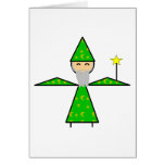 Freindly Green Stick Wizard Card