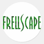 Frellscape Round Stickers