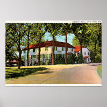 Fremont, Indiana Lakeside Hotel on Clear Lake Posters