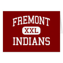 Fremont - Indians - High - Sunnyvale California Greeting Cards