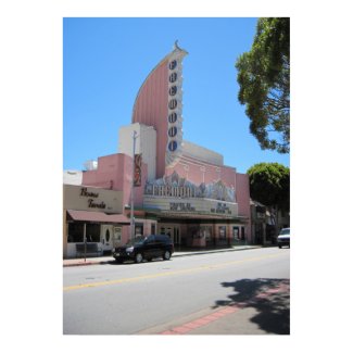 Fremont Theater, 2011, San Luis Obispo Print