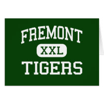 Fremont - Tigers - High - Oakland California Card
