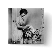 French Actress Pinback Buttons