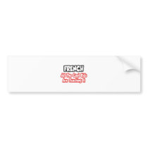 French...All The Cool Kids Are Teaching It bumper stickers