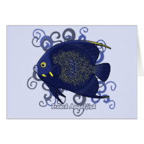 French Angelfish cards by MenagerieMayhem French Angelfish cards
