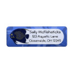 French Angelfish Custom Return Address Label