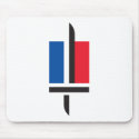 French Army Mousepad by FlagTshirts French Army Mousepad