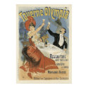 French Art Nouveau Posters - Taverne Olympia posters