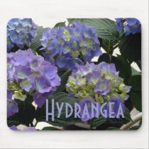 French Baby Blue Hydrangeas Mousepad