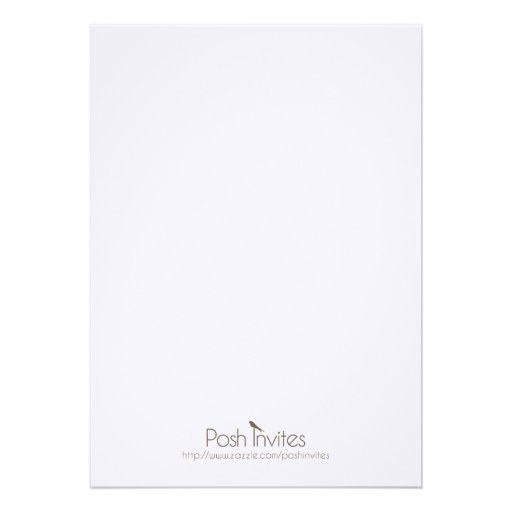 French Baby Shower Invitation - Green