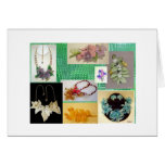 French Beaded Collage Cards