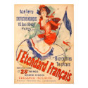 French Bicycle Woman Vintage Framed Art Poster posters by VintagePrintsPosters French Bicycle Woman Vintage Framed Art Poster posters