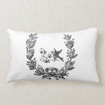 French Bird Pillow pillows