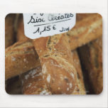 French bread at a market mouse pads