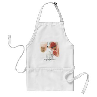 French Bread Baking Apron apron