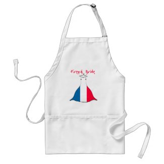 French Bride apron