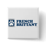 French Brittany Blue Button