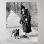 French Bulldog, 1920s Print