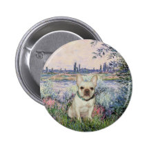 French Bulldog 1 - By the Seine Pin