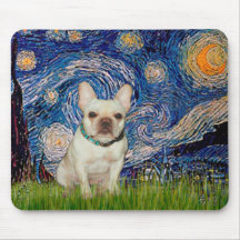 French Bulldog 1 - Starry Night Mouse Mat