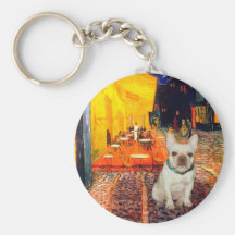 French Bulldog 1 - Terrace Cafe Keychains
