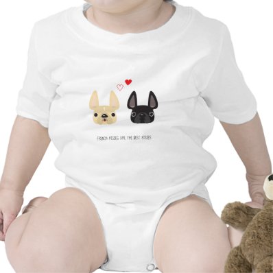 French Bulldog Apparel Baby Bodysuits