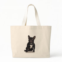 French Bulldog Canvas Bag