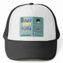 French Bulldog Bowling Night Hat