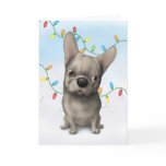 French Bulldog (Buff) Christmas Greeting Cards