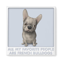 French Bulldog (Buff) Favorite Magnets