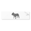 French Bulldog bumper stickers
