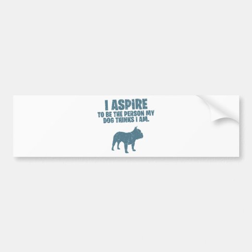 French Bulldog Bumper Stickers