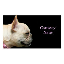 French Bulldog business cards