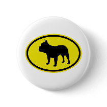French Bulldog Buttons