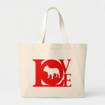 French Bulldog Canvas Bag