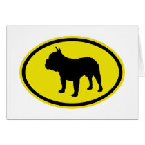 French Bulldog Greeting Card