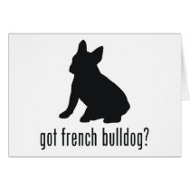 French Bulldog Greeting Card