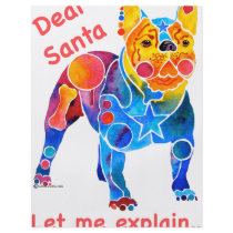 French Bulldog Christmas Personalized Flyer
