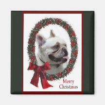 French Bulldog Christmas Gifts Magnet
