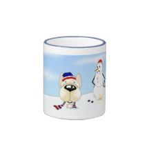 French Bulldog Christmas Mug
