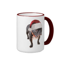 French Bulldog Christmas Mug