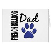 French Bulldog Dad 2 Cards