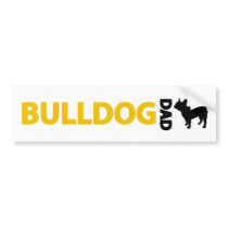 French Bulldog Dad Bumper Stickers