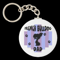French Bulldog Dad Keychain keychains