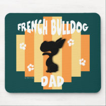 French Bulldog Dad Mousepad mousepads