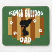 French Bulldog Dad Mousepad mousepads