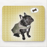French Bulldog 'Dreaming of Treats' Mouse Pad French Bulldog 'Dreaming of Treats' Mouse Pad