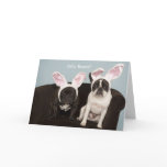 French Bulldog Easter Card!