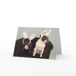 French Bulldog Easter Card!