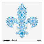 French Bulldog Fleur de Lis Wall Decals